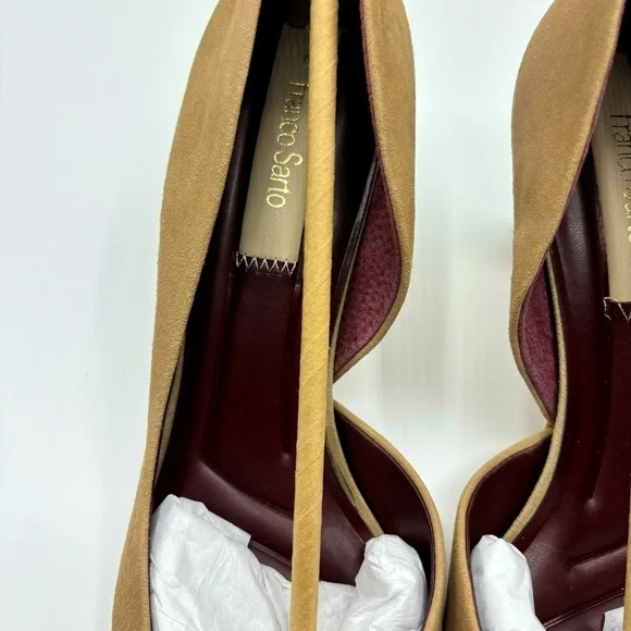 Franco Sarto Women's Tana Pointed Toe D'Orsay Mid Heel Pump Size 10 - Picture 9 of 15